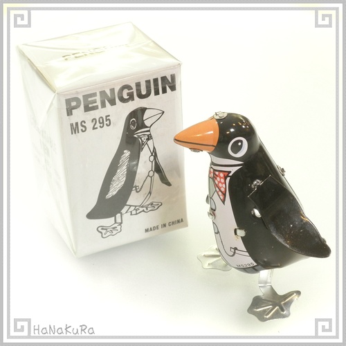 ブリキ ぜんまい おもちゃ 216 ペンギン コレクション 玩具 レトロ ...