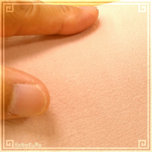 草木染め 生地 茜(アカネ) 幅90cm 無地 1m単位 綿100％ 天然染料