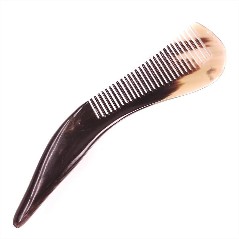 希少　水牛　櫛 Amazon | 牛角櫛 天然素材 水牛の角 静電気対策 コームレディース 兼用