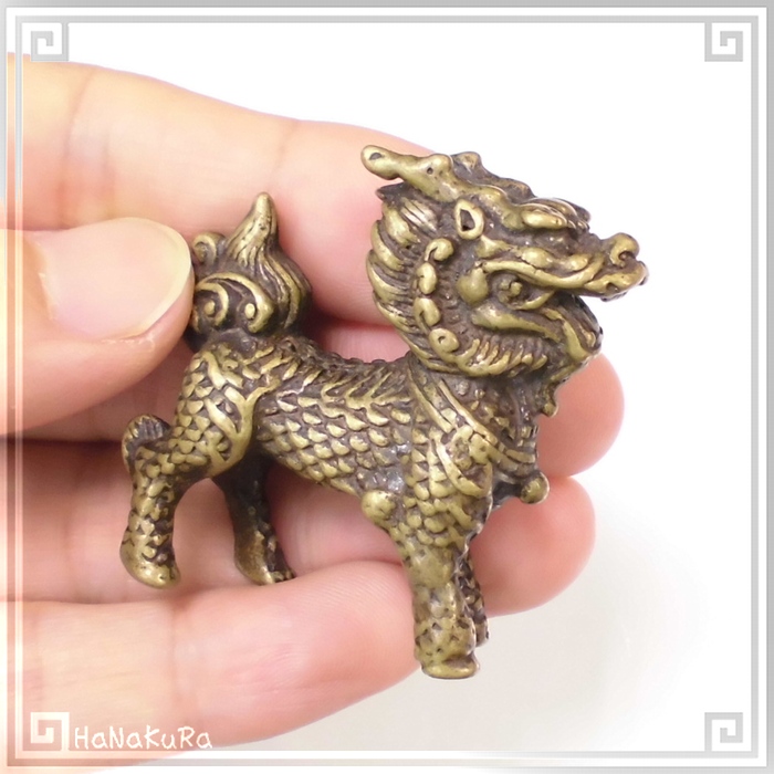 金属製【特大42cm.5kg】キリンの彫刻